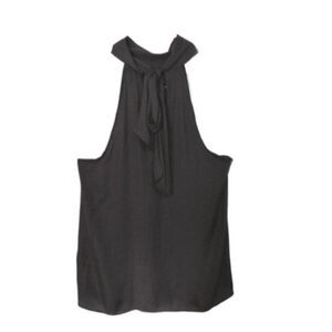 Pookie & Sebastian flowy halter blouse tie  XS